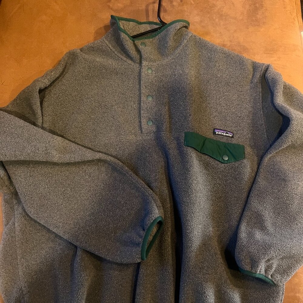 Patagonia Long Sleeve Quarter Button Fleece